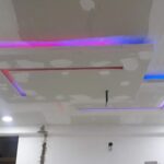 Gypsum Ceiling Work with Laminate
