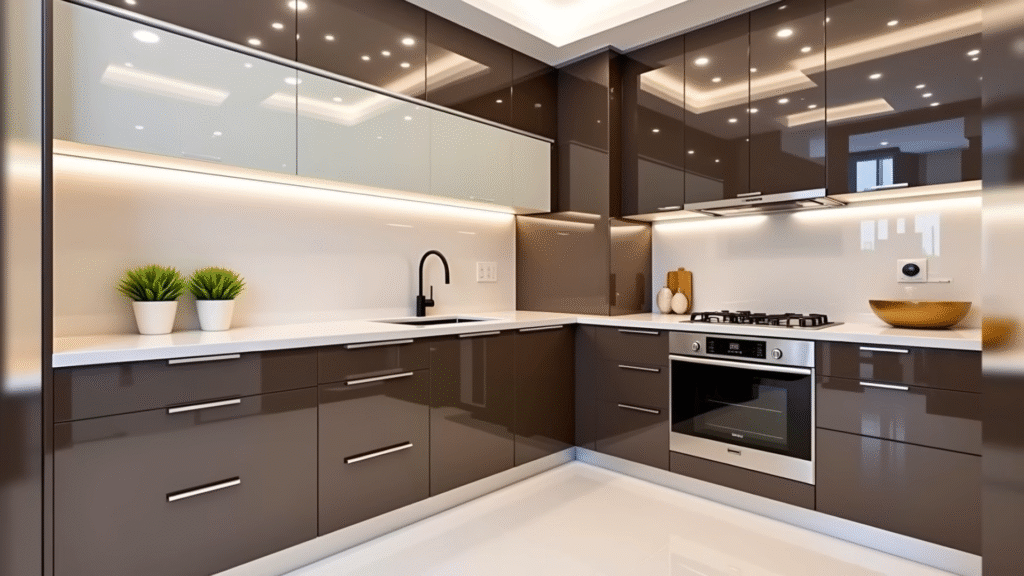 Custom Modular Kitchen Interior