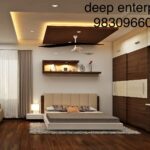 Gypsum false ceiling work near me