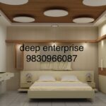 Gypsum ceiling design and fitting