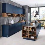 Modular Kitchen with Dining Area Decoration