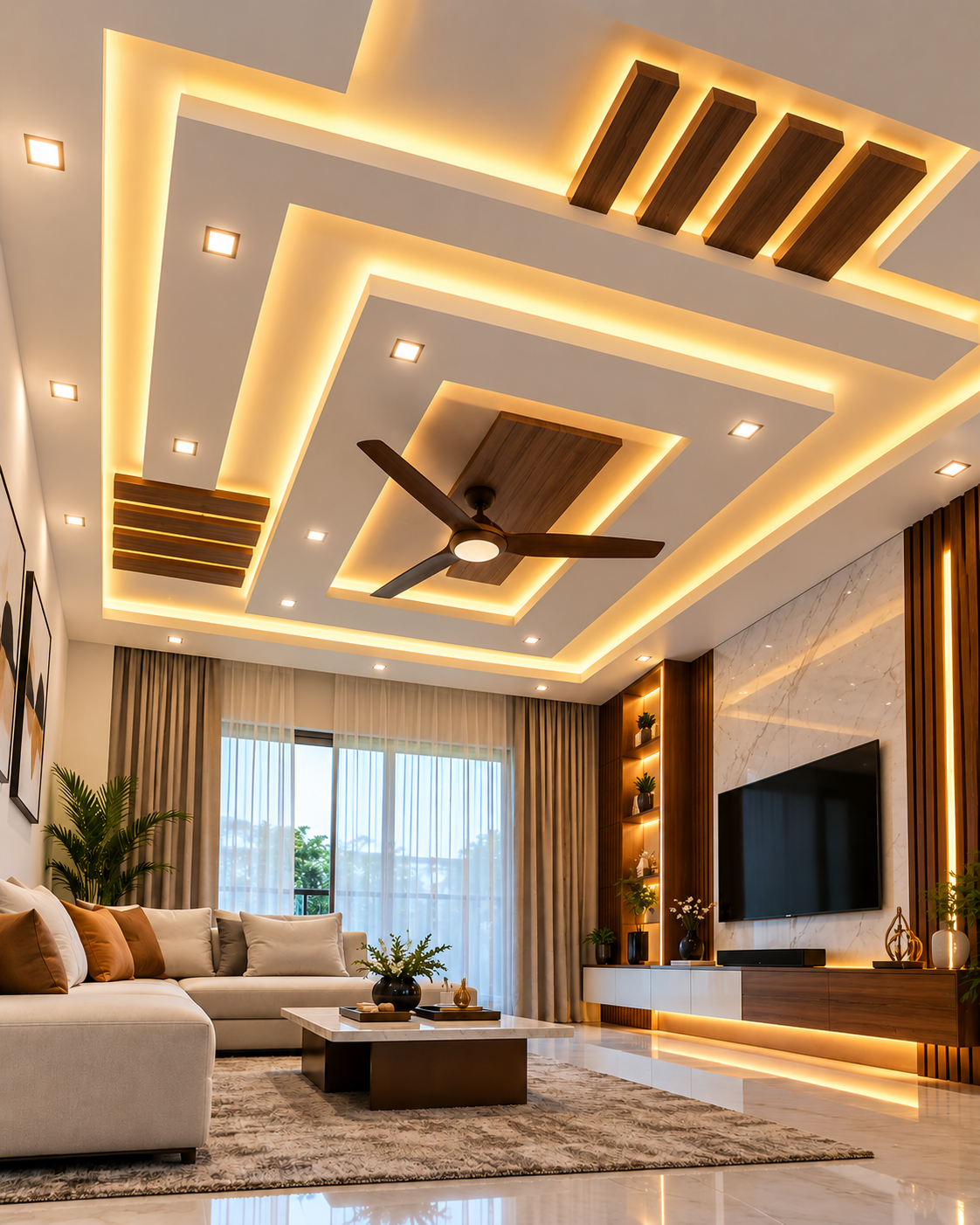 POP False Ceiling Design & Installation