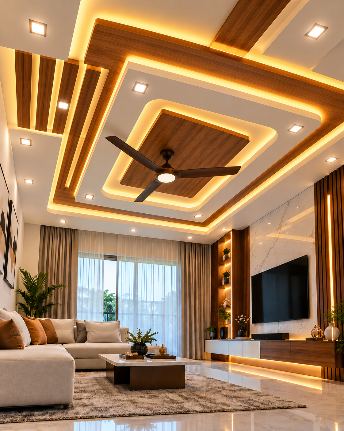 False Ceiling Design & Installation